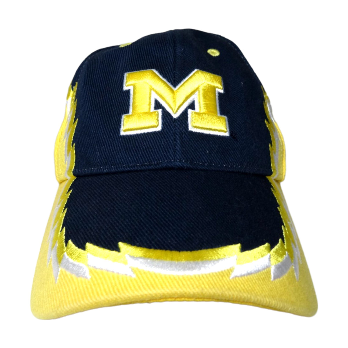 Vintage 90s Michigan Wolverines Twins Enterprise Hat blue - photo 1