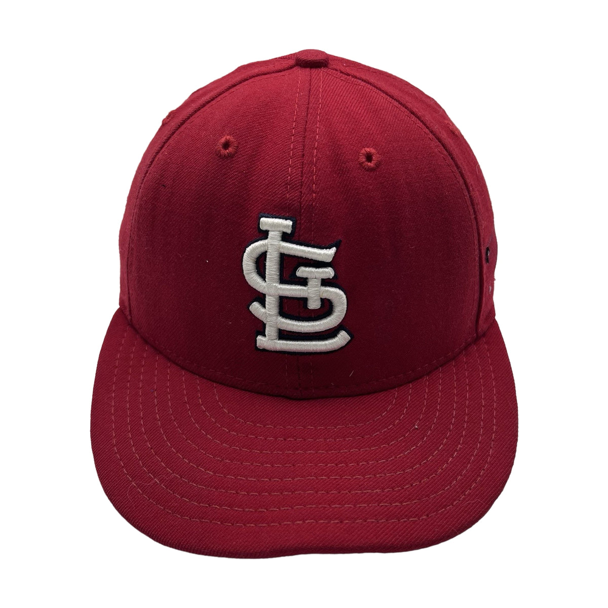 Vintage 90s St Louis Cardinals New Era Hat red - photo 1