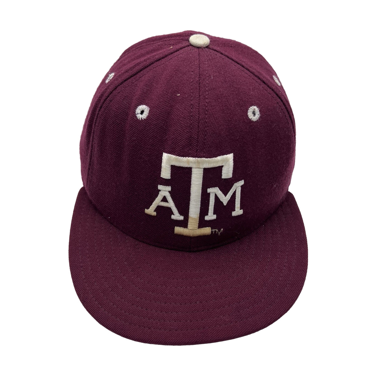 Vintage 90s texas a&M New Era Hat red - photo 1