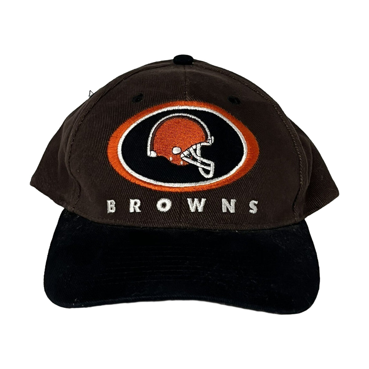 Vintage Cleveland Browns Drew Pearson Snapback Hat brown - photo 1