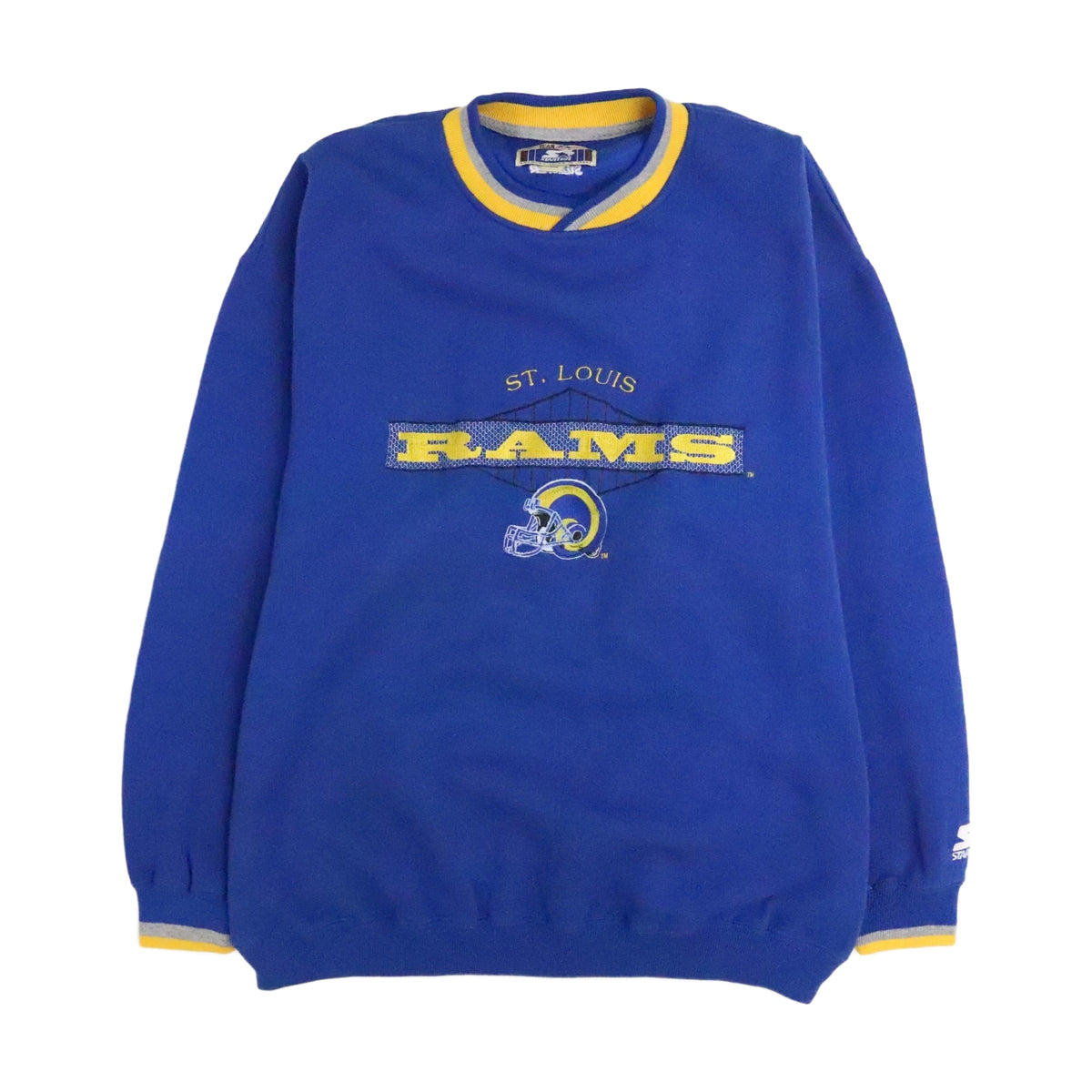 Vintage 90s St. Louis Rams Starter Sweatshirt - photo 1
