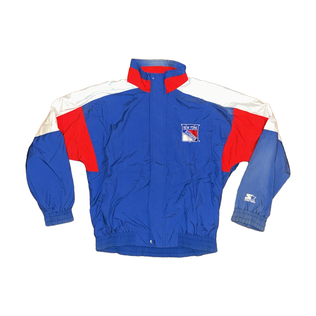 Vintage 90s New York Rangers Starter Jacket blue - photo 1