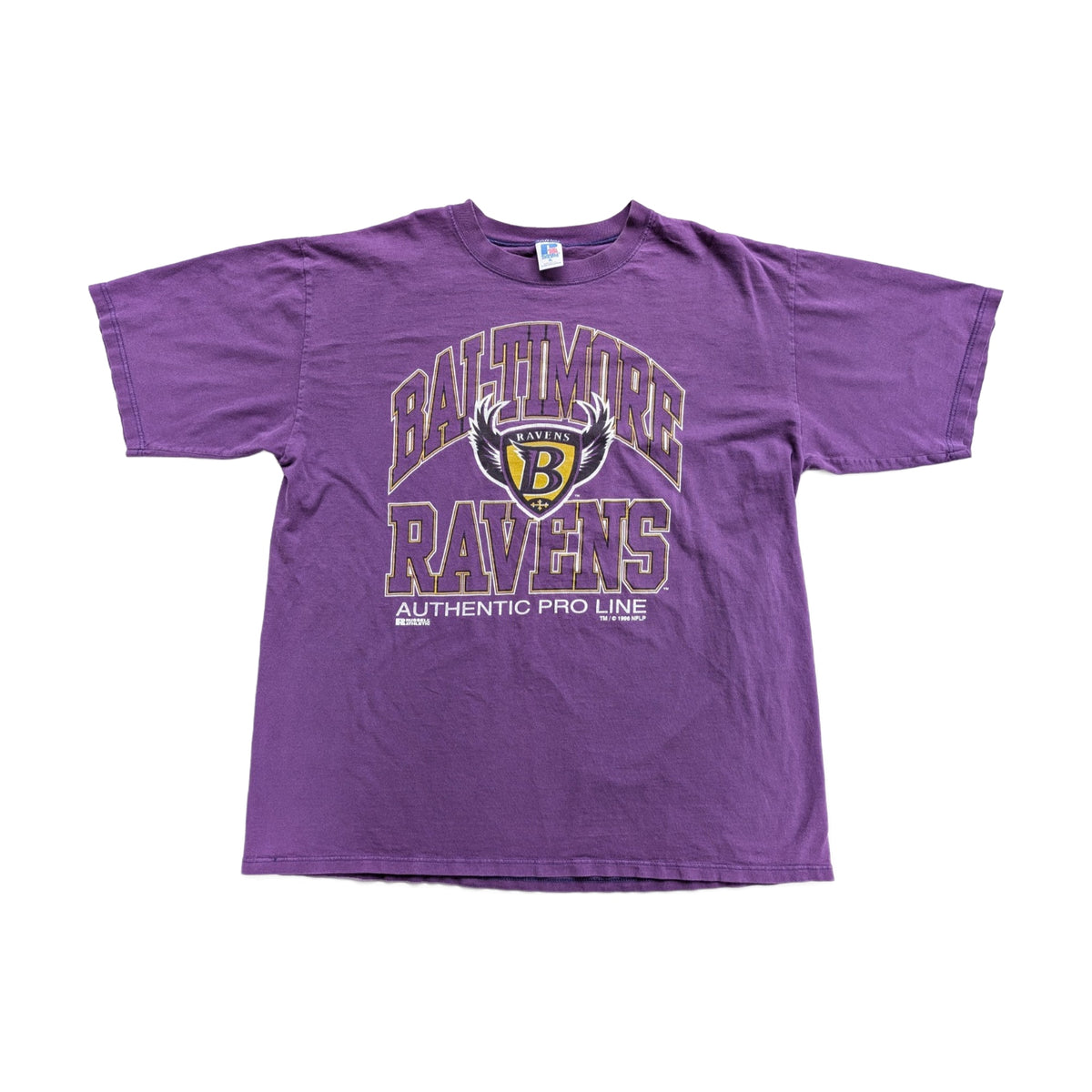Vintage 90s Baltimore Ravens T-Shirt purple - photo 1
