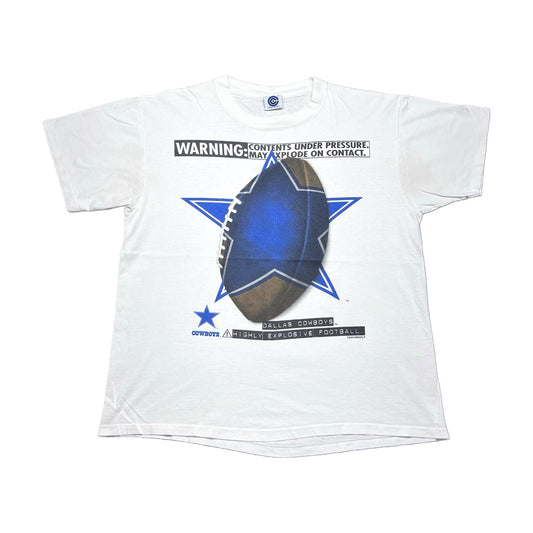 Vintage 1995 Dallas Cowboys Unbranded T-Shirt white - photo 1