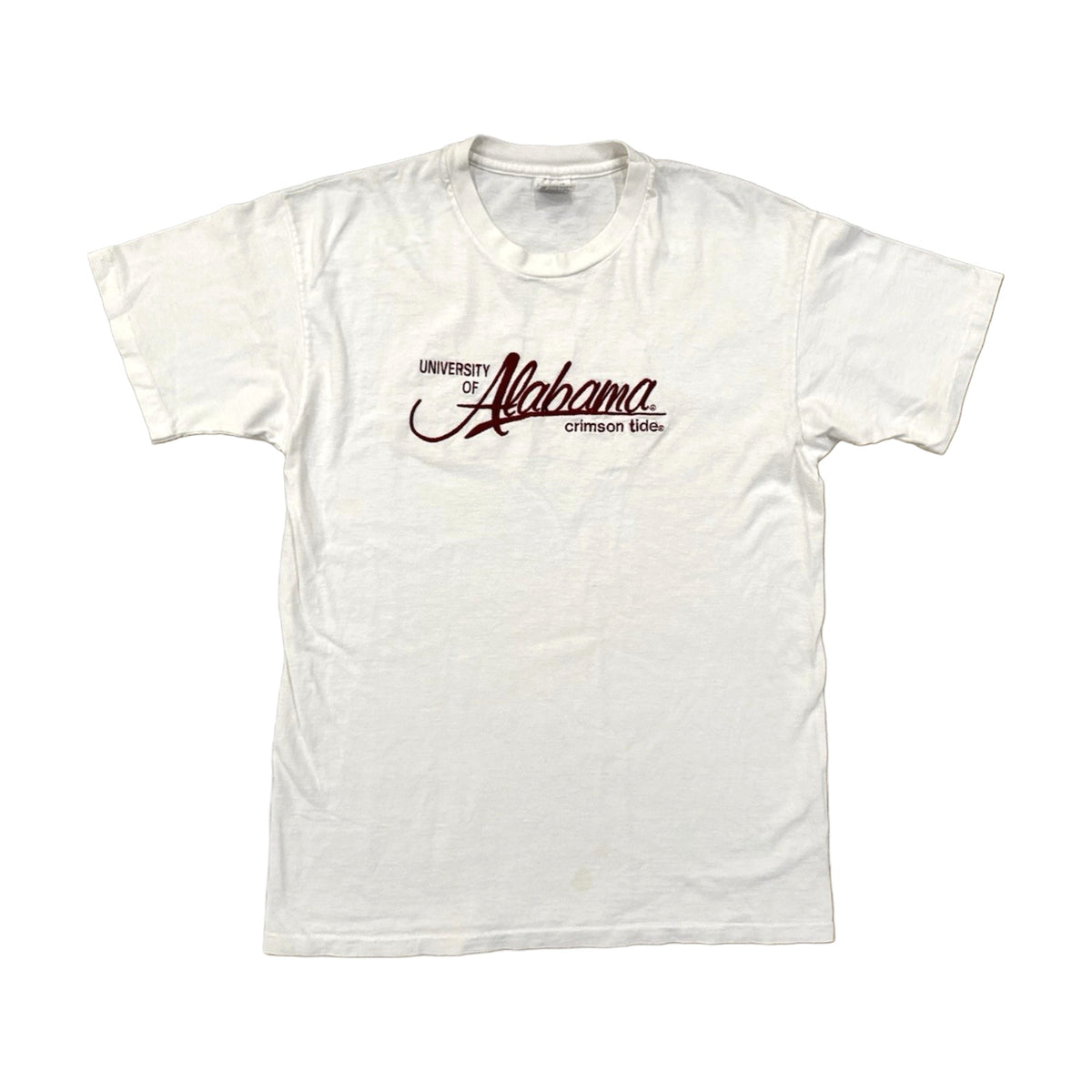Vintage 90s Alabama Crimson Tide Anvil T-Shirt white - photo 1