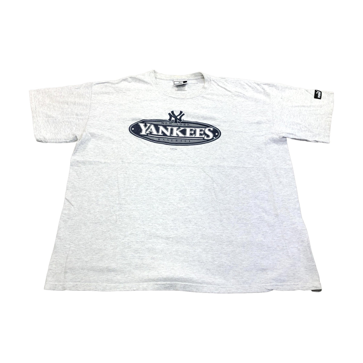 Vintage 2000 New York Yankees Puma T-Shirt gray - photo 1