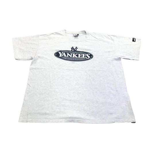 Vintage 2000 New York Yankees Puma T-Shirt gray - photo 1