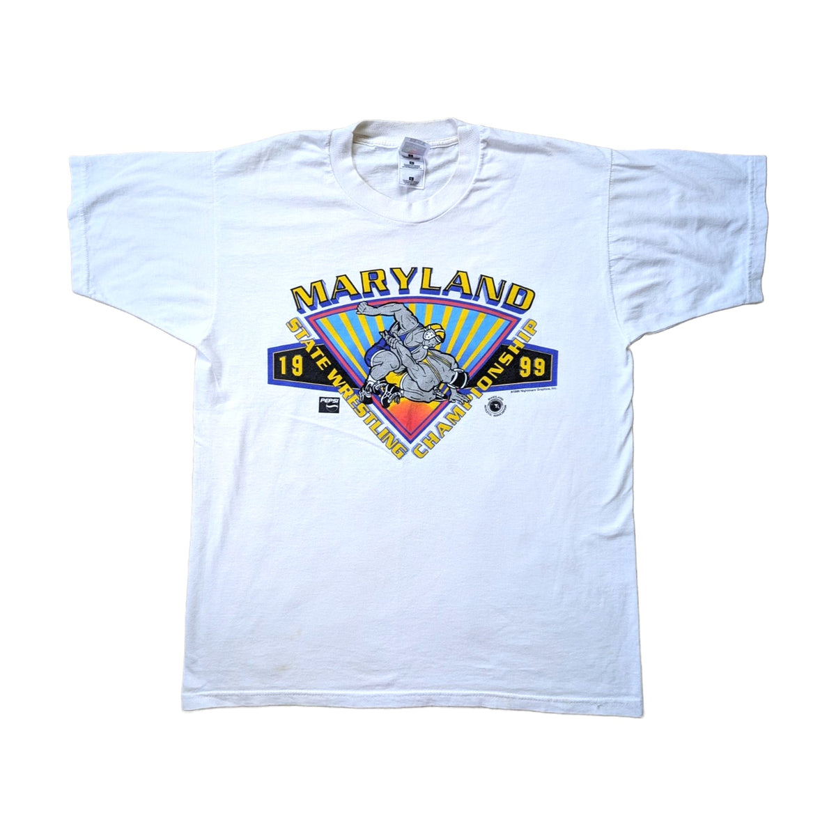 Vintage 1999 Championship Maryland T-Shirt white - photo 1