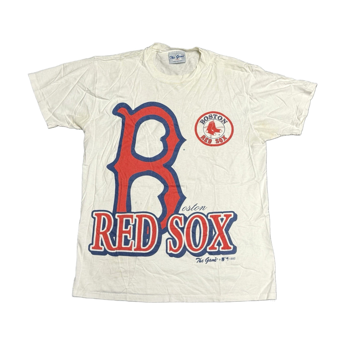 Vintage 1995 Boston Red Sox The Game T-Shirt white - photo 1