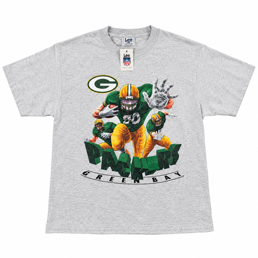 Vintage Green Bay Packers Lee Sport gray 2XL T-shirt