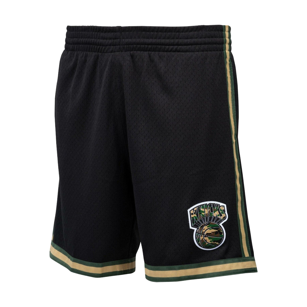 Mitchell & Ness NBA Straight Fire Camo Swingman Shorts 1991 NY Knicks - photo 1