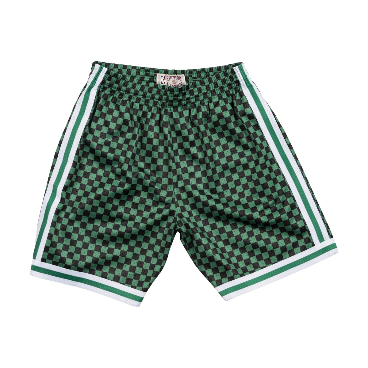 Mitchell & Ness NBA Checked Swingman Shorts Boston Celtics Green - photo 1