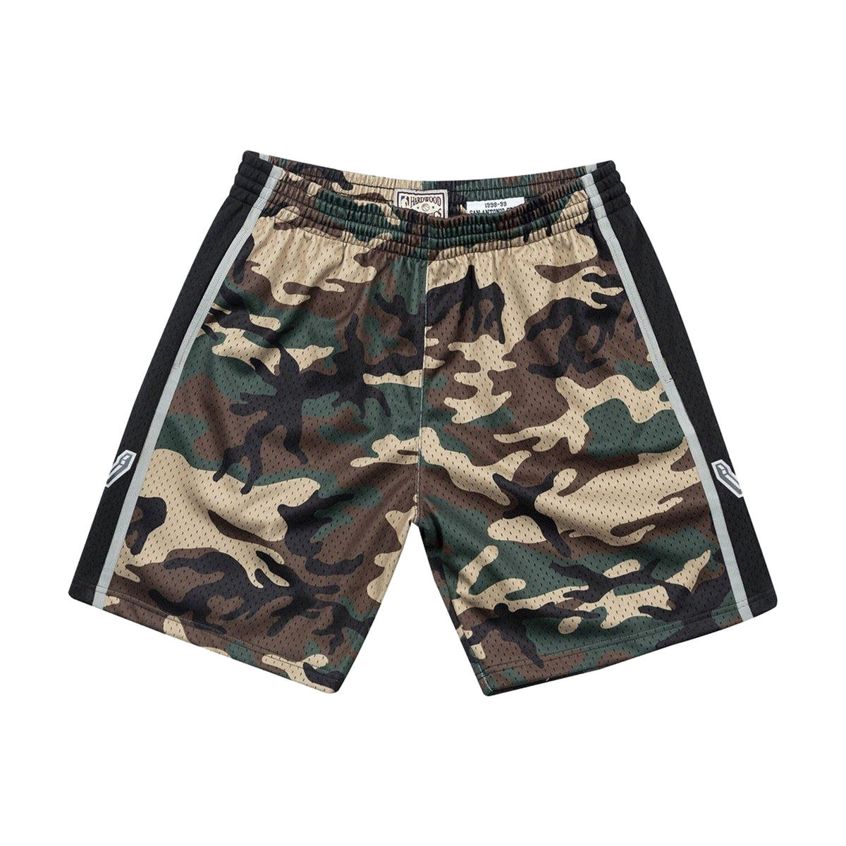 Mitchell & Ness NBA Woodland Camo Swingman Shorts San Antonio Spurs - photo 1