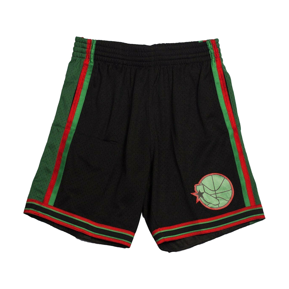 Mitchell & Ness NBA Christmas Swingman Shorts 1993 Golden State Warriors - photo 1