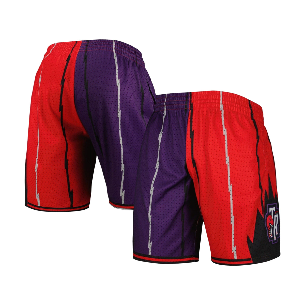 Mitchell & Ness NBA Split Swingman Shorts Toronto Raptors 1998 - photo 1