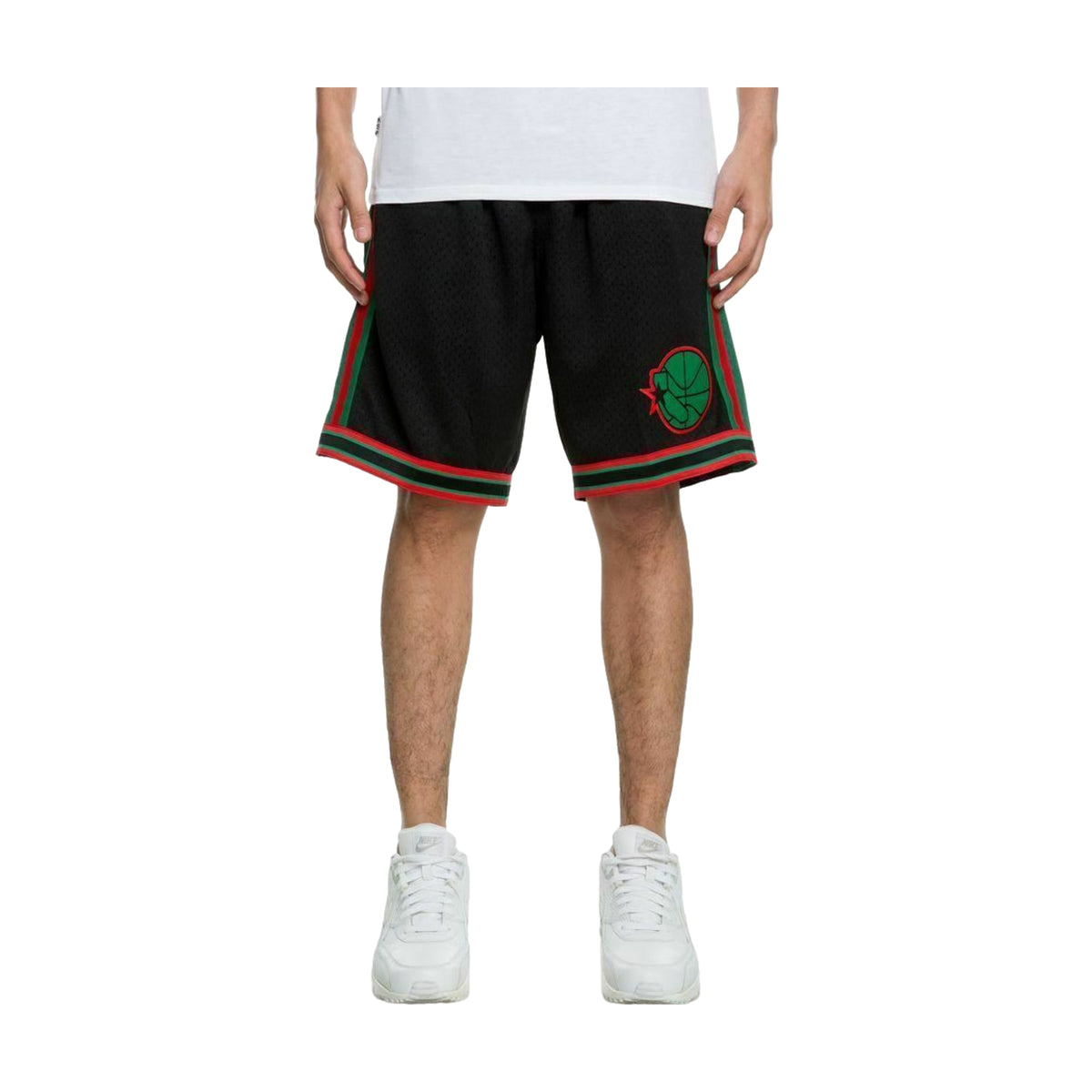 Mitchell & Ness NBA Christmas Swingman Shorts 1993 Golden State Warriors - photo 2