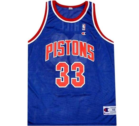 Grant Hill Pistons 90's Jersey