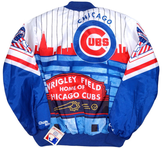 Cubs Chalk Line Vintage Jacket - And Still 