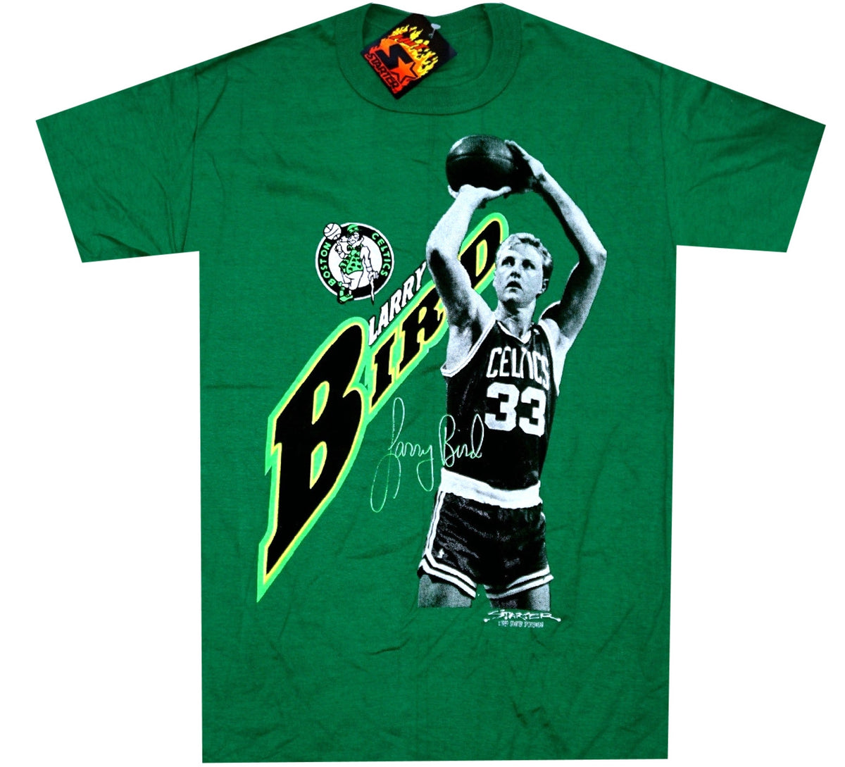 Larry Bird Vintage Celtics Shirt - And Still 