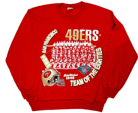 49ers "Team 80's" Sweatshirt - And Still 