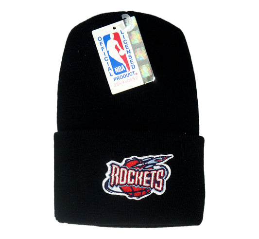 Rockets Vintage Black Beanie