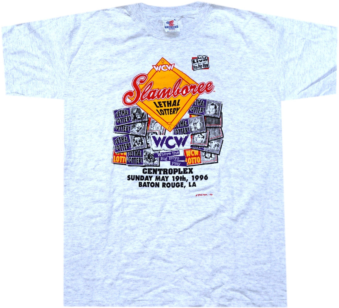 WCW Lethal Lottery 1996 Shirt