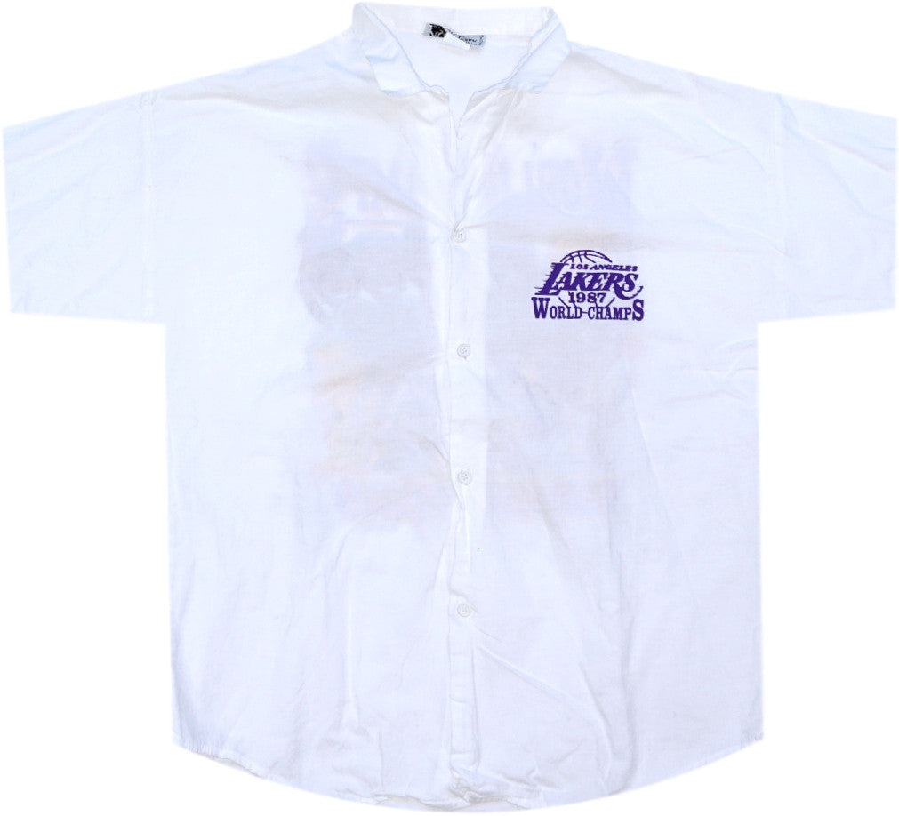 Lakers 80's Button Up Shirt - And Still 