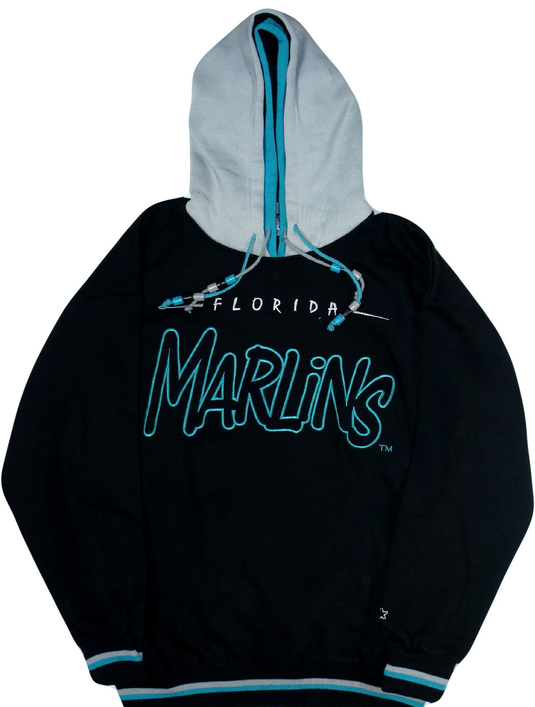Marlins Vintage Starter Hoodie - And Still 