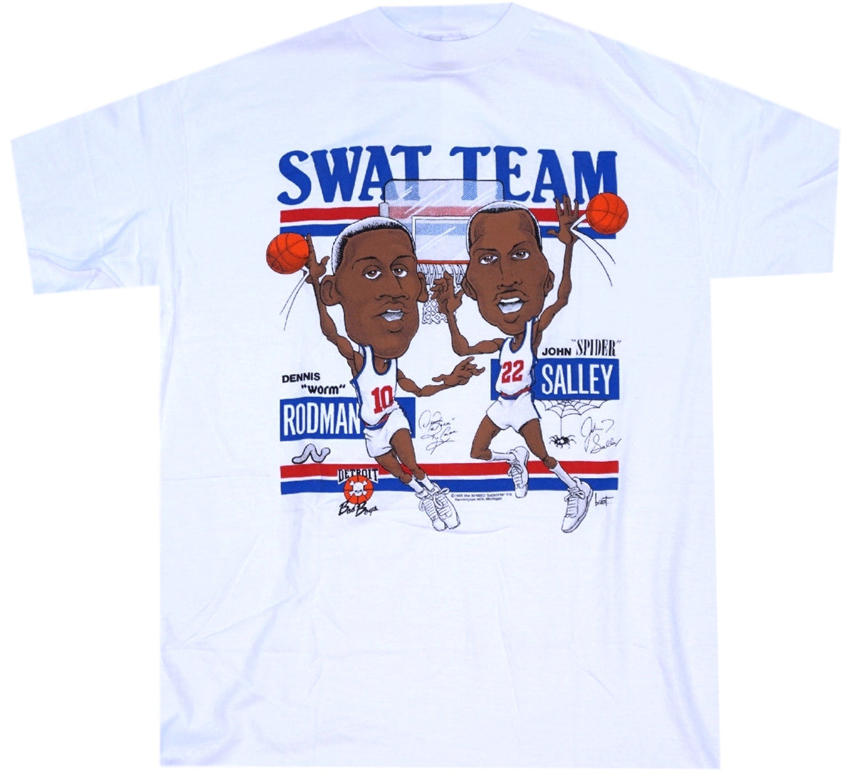 Pistons Swat Team 80's Shirt