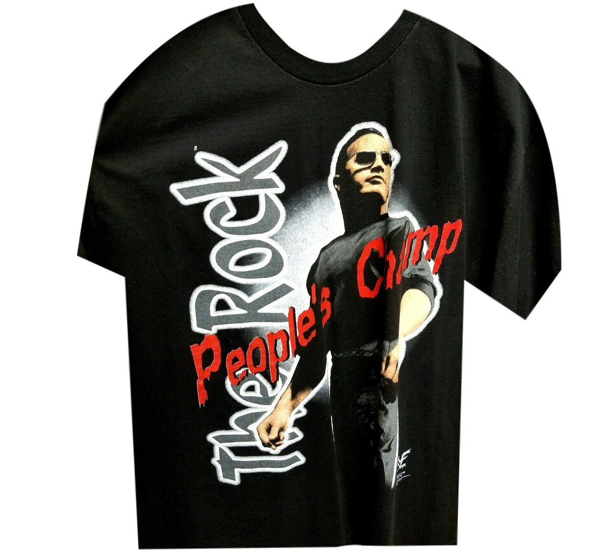 The Rock Vintage WWF Shirt