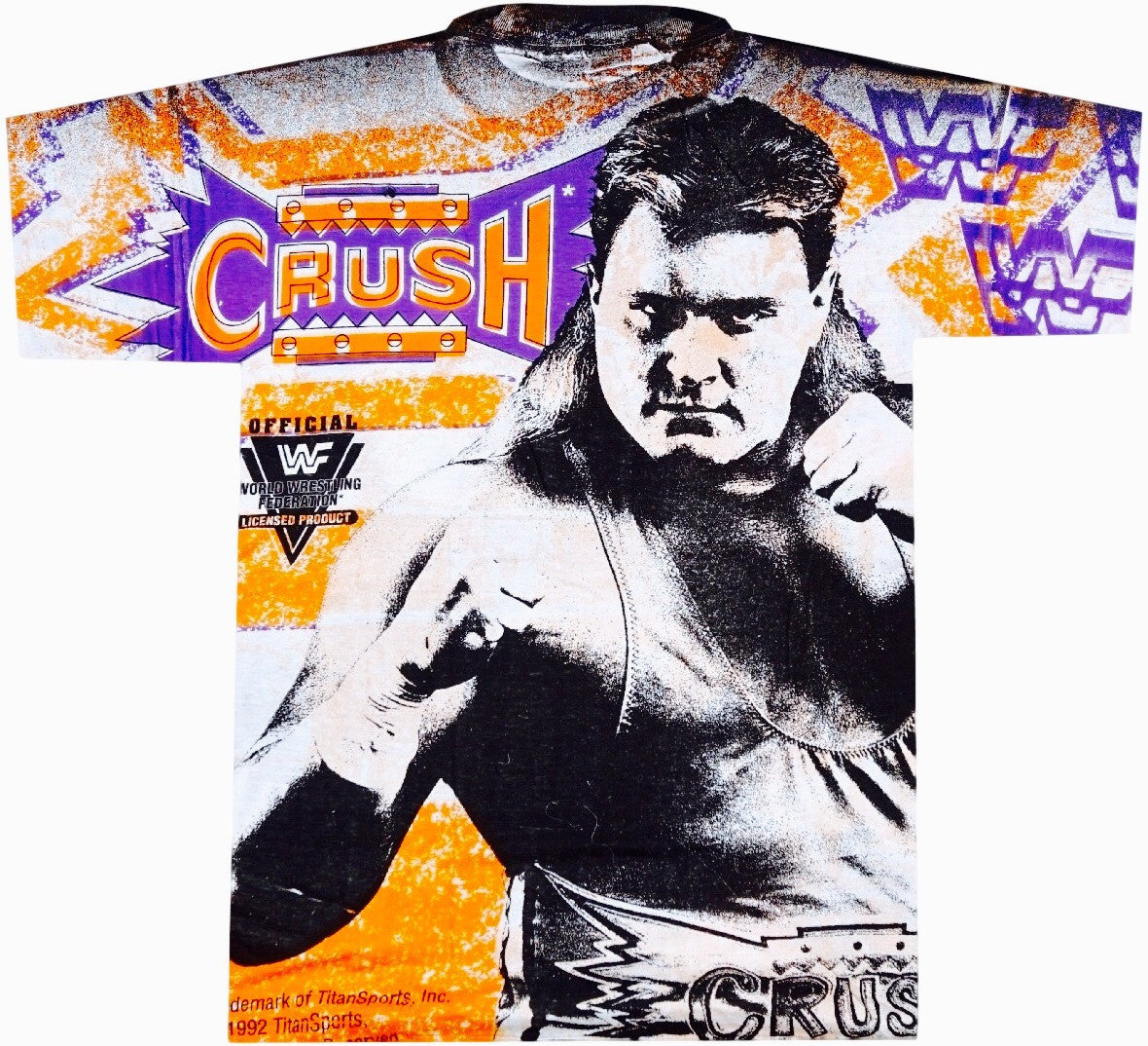 Crush Vintage 90's WWF Shirt - And Still 