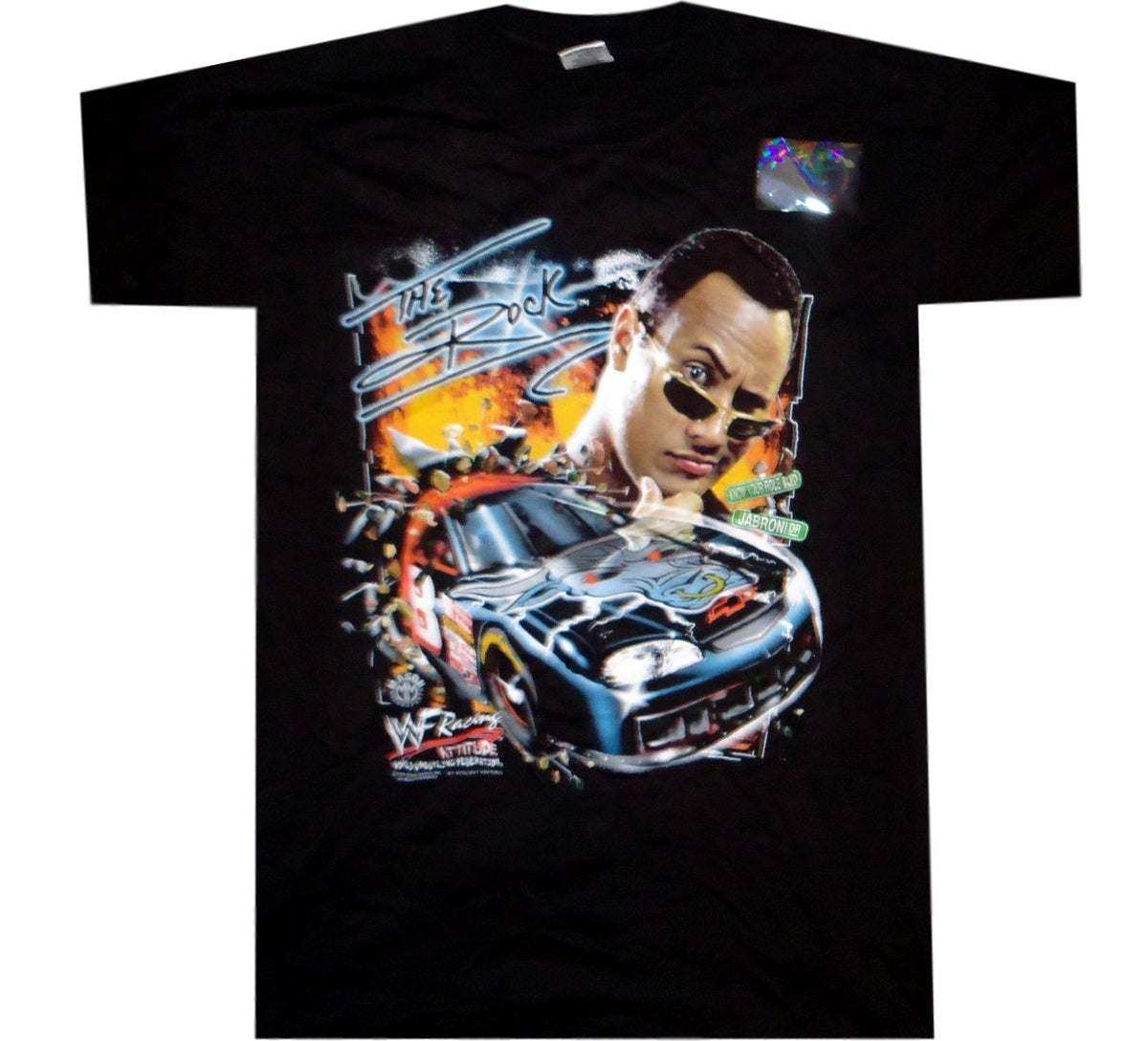 The Rock Vintage WWF Shirt