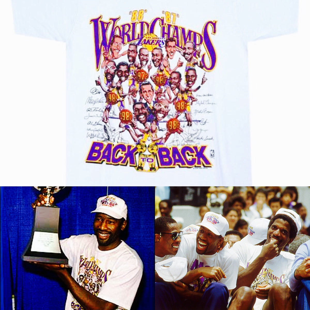 Lakers Vintage B2B 87-88 Shirt - And Still 