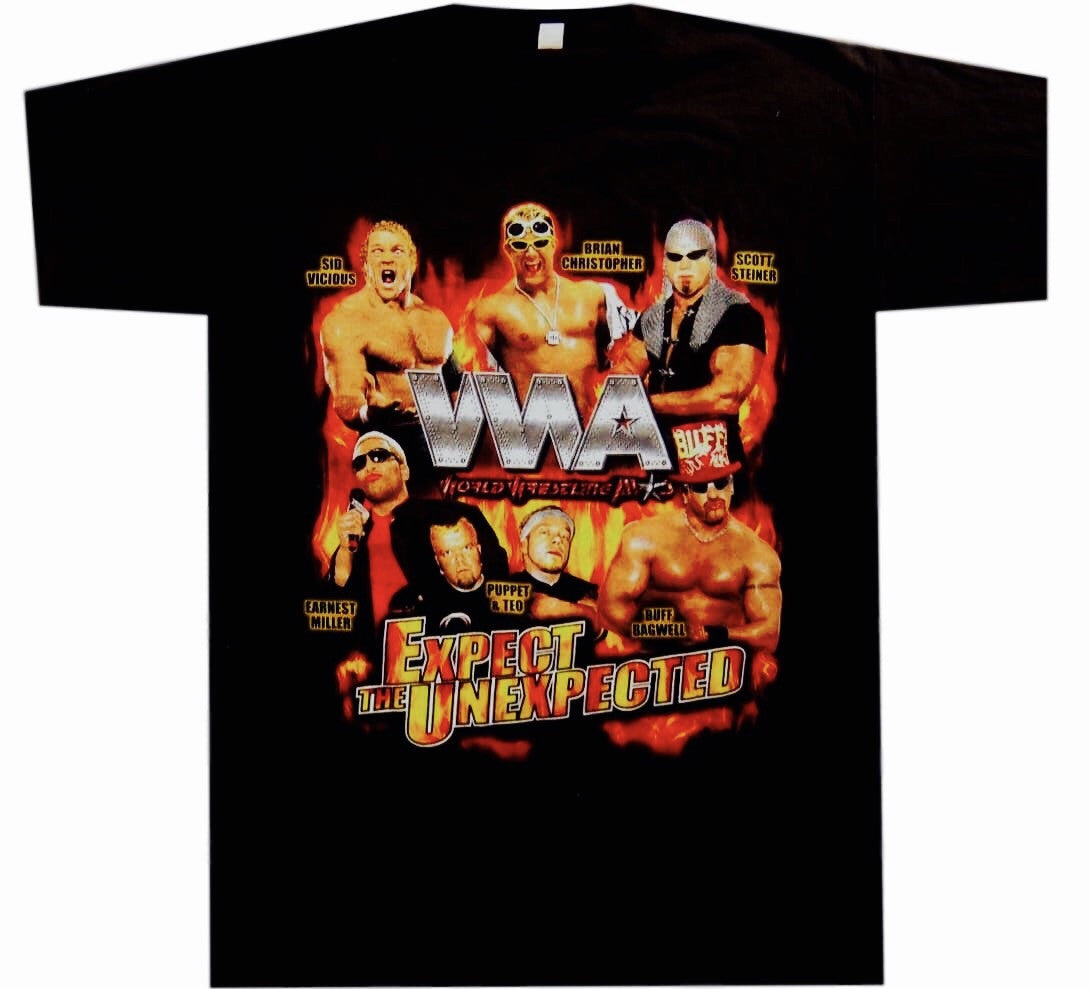 VWA Vintage Wrestling Shirt