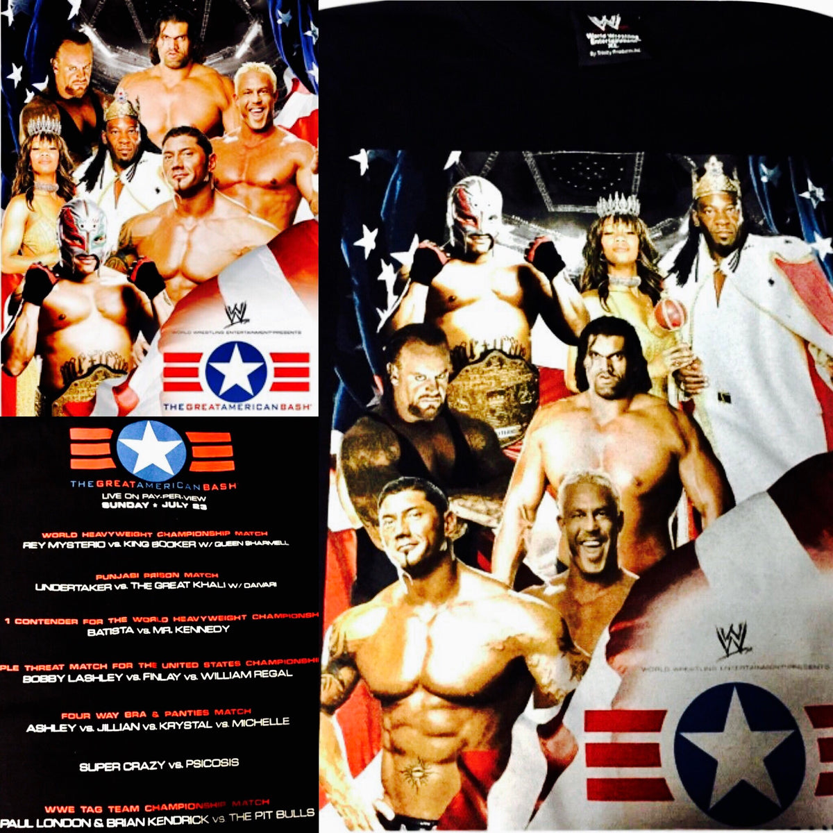 Great American Bash WWE Shirt