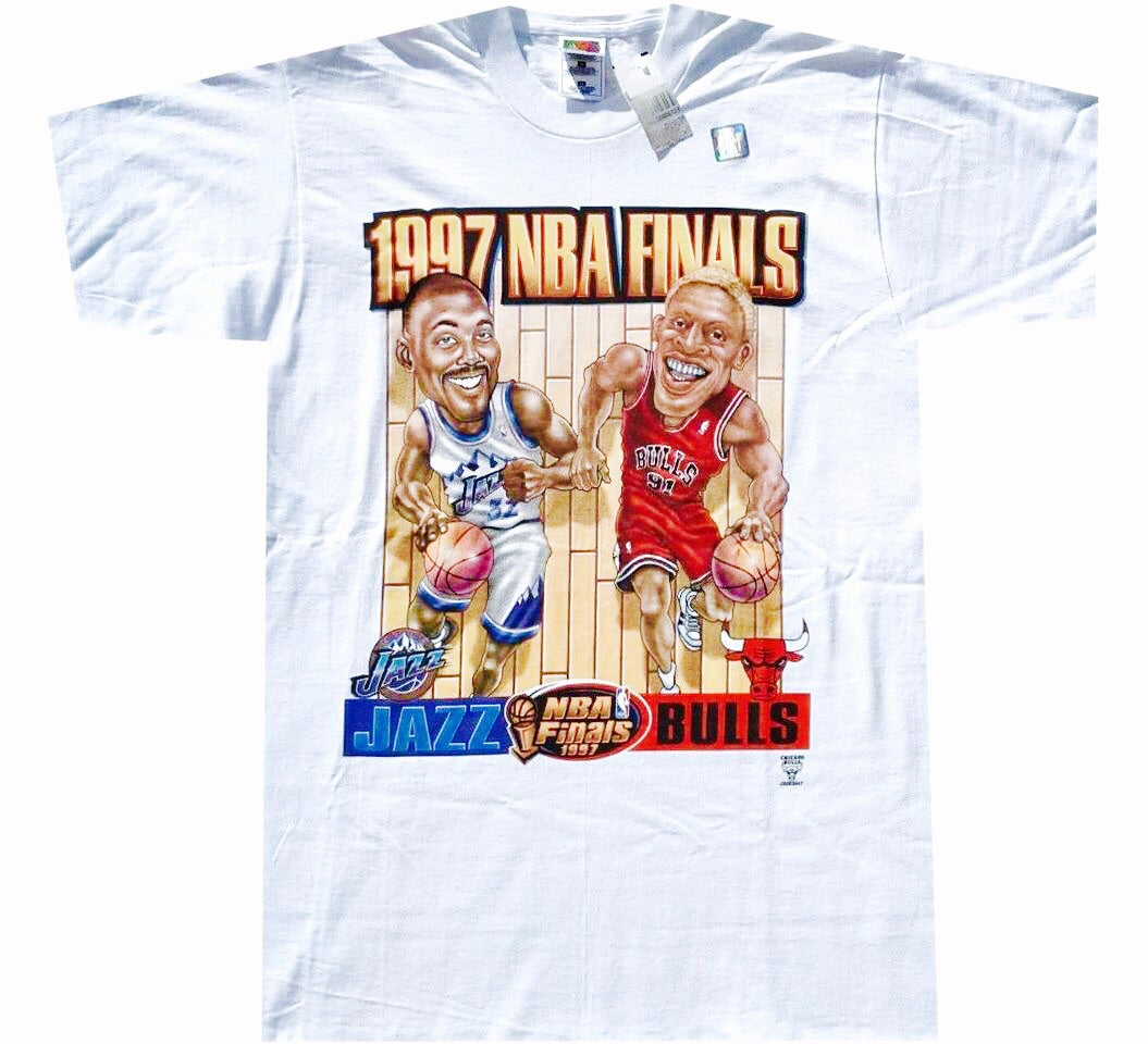 Bulls Jazz Vintage Finals Shirt