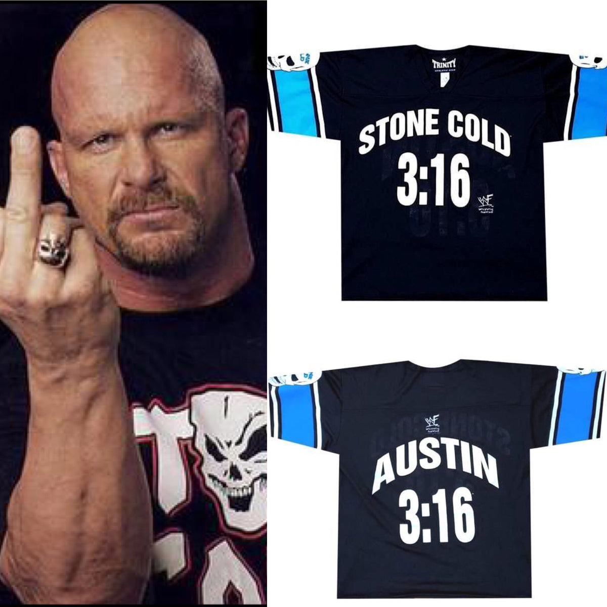 Stone Cold Steve Austin Jersey
