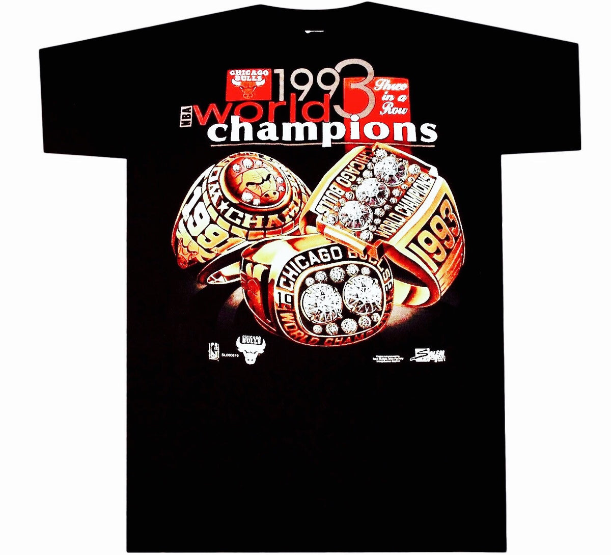 Bulls Vintage 1993 Champs Shirt - And Still 