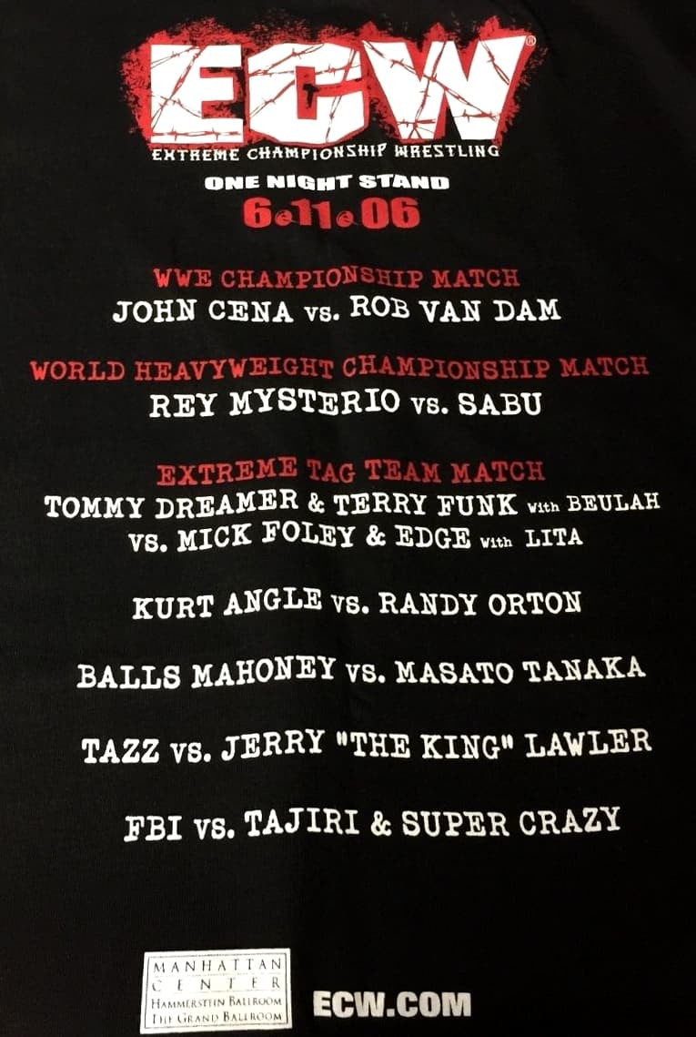 ECW Vintage WWE PPV Shirt
